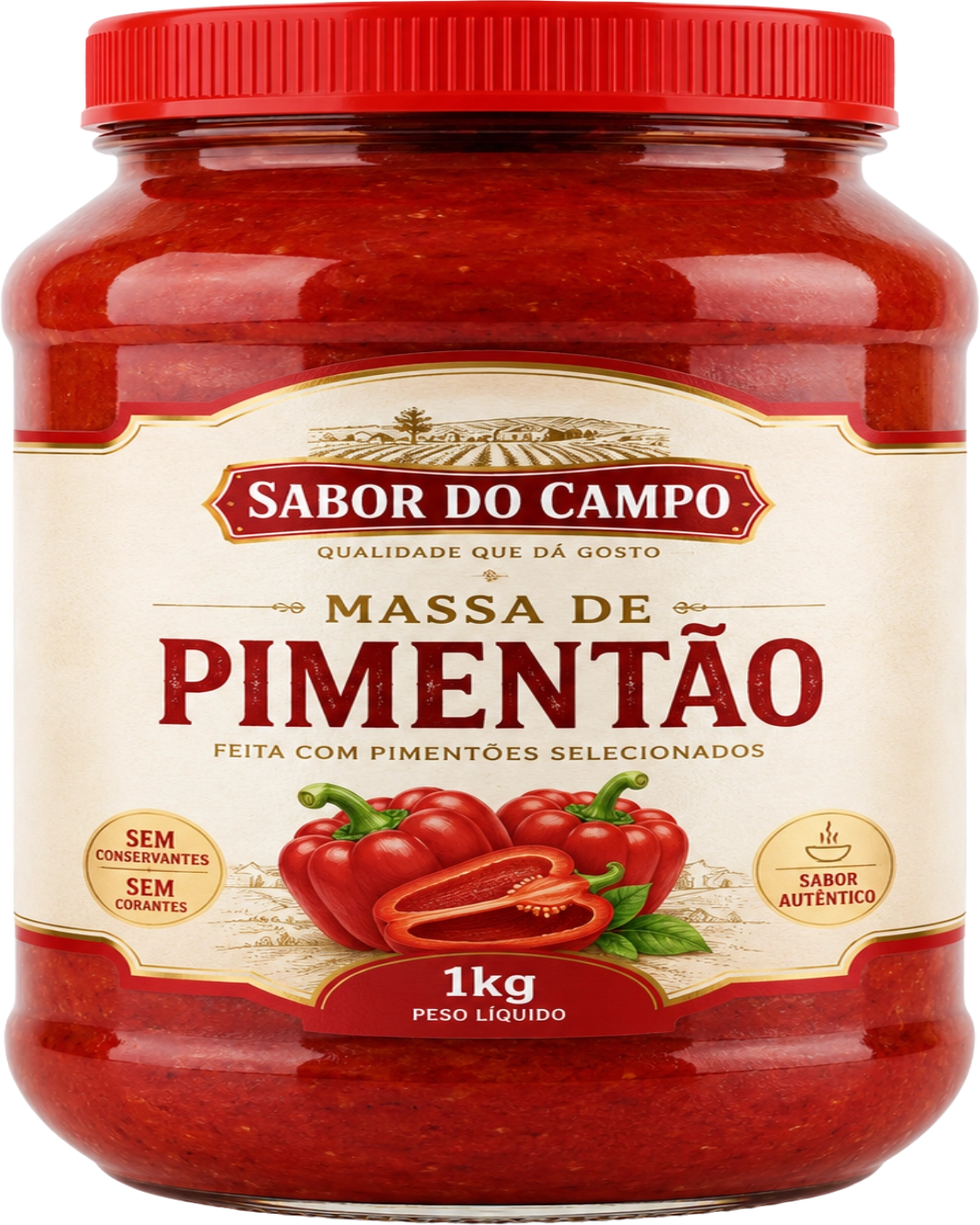 Massa de Pimentão